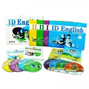 爱迪英语（4书+4CD+4DVD）